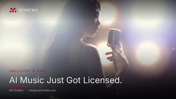 M3News Industry & Pay: AI Music Just Got Licensed. M3 Studios, a recording, mixing and mastering studio in Spring, TX near Houston, serving artists, producers and creators across the Houston area. By Meta Music Media Inc.