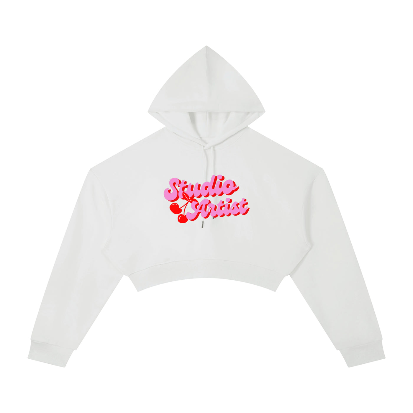 Studio Artist Cropped Hoodie, view 3 - M3 Studios Houston streetwear