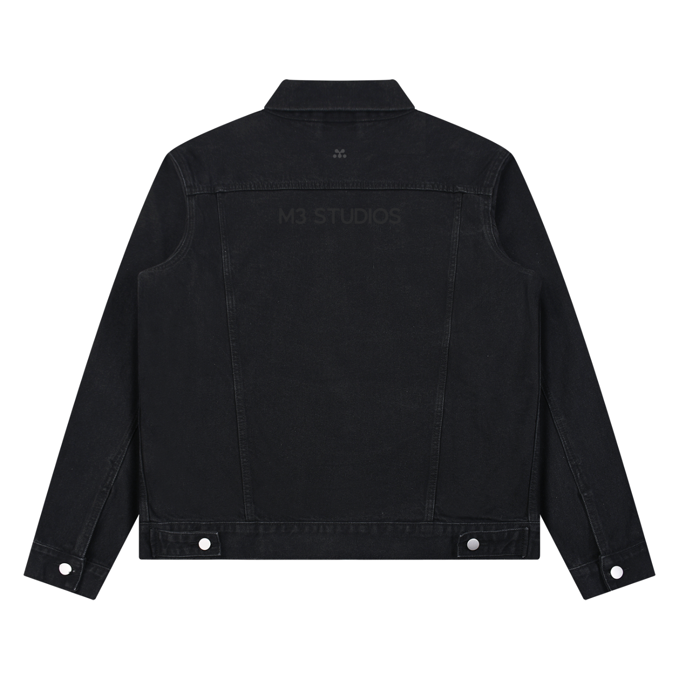 M3 Studios Black Denim Jacket