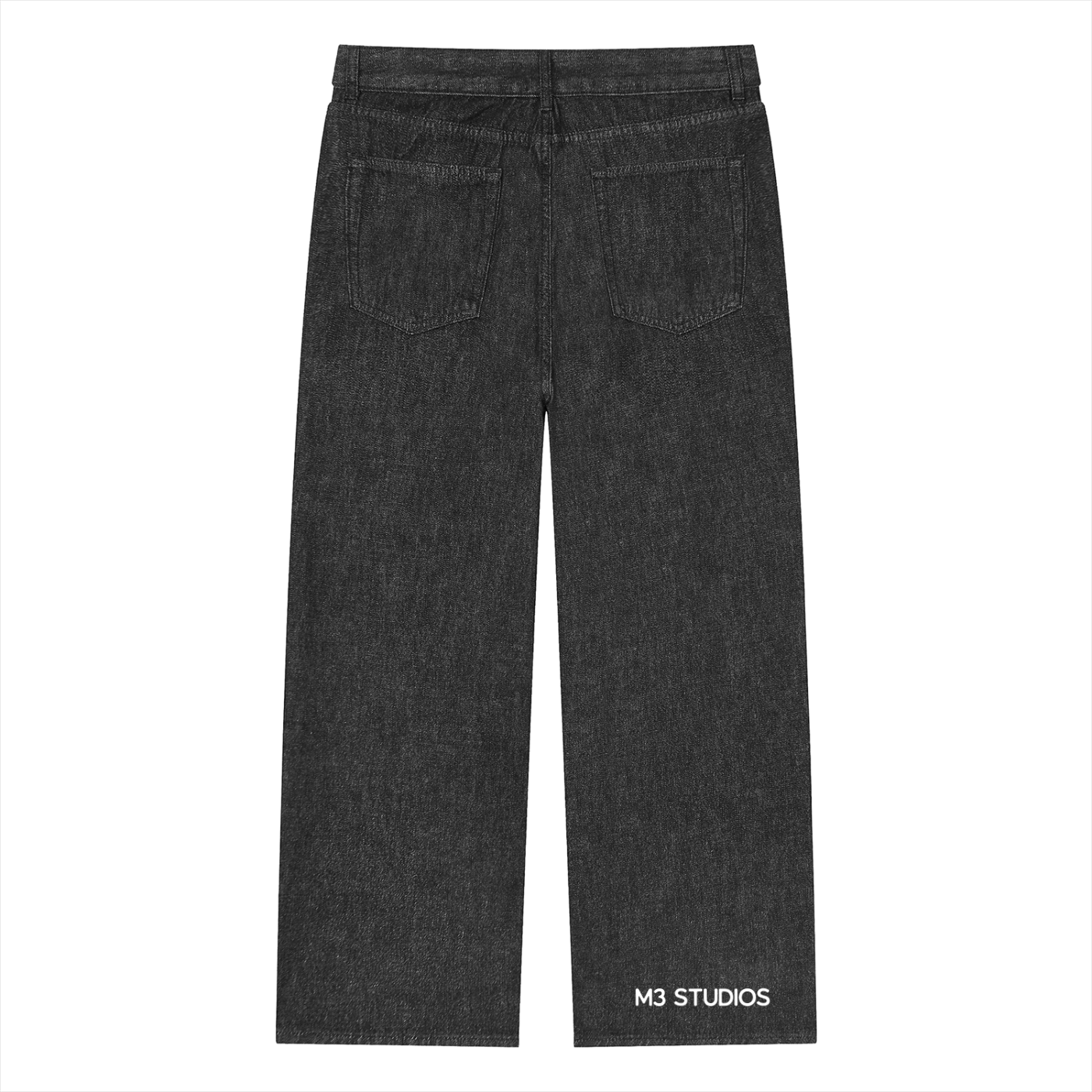 Men's Straight Leg Jeans, view 2 - M3 Studios Houston streetwear
