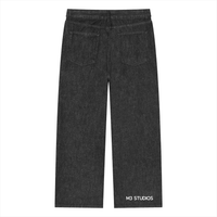 Men's Straight Leg Jeans, view 2, M3 Studios Houston streetwear. Part of the M3 Studios 2026 streetwear collection, Houston streetwear. From M3 Studios, recording and creative studio in Spring TX serving Houston, Atascocita, Old Town Spring, and Jersey Village. Shop online at metamusicmedia.com. M3 Studios, a brand of Meta Music Media Inc.