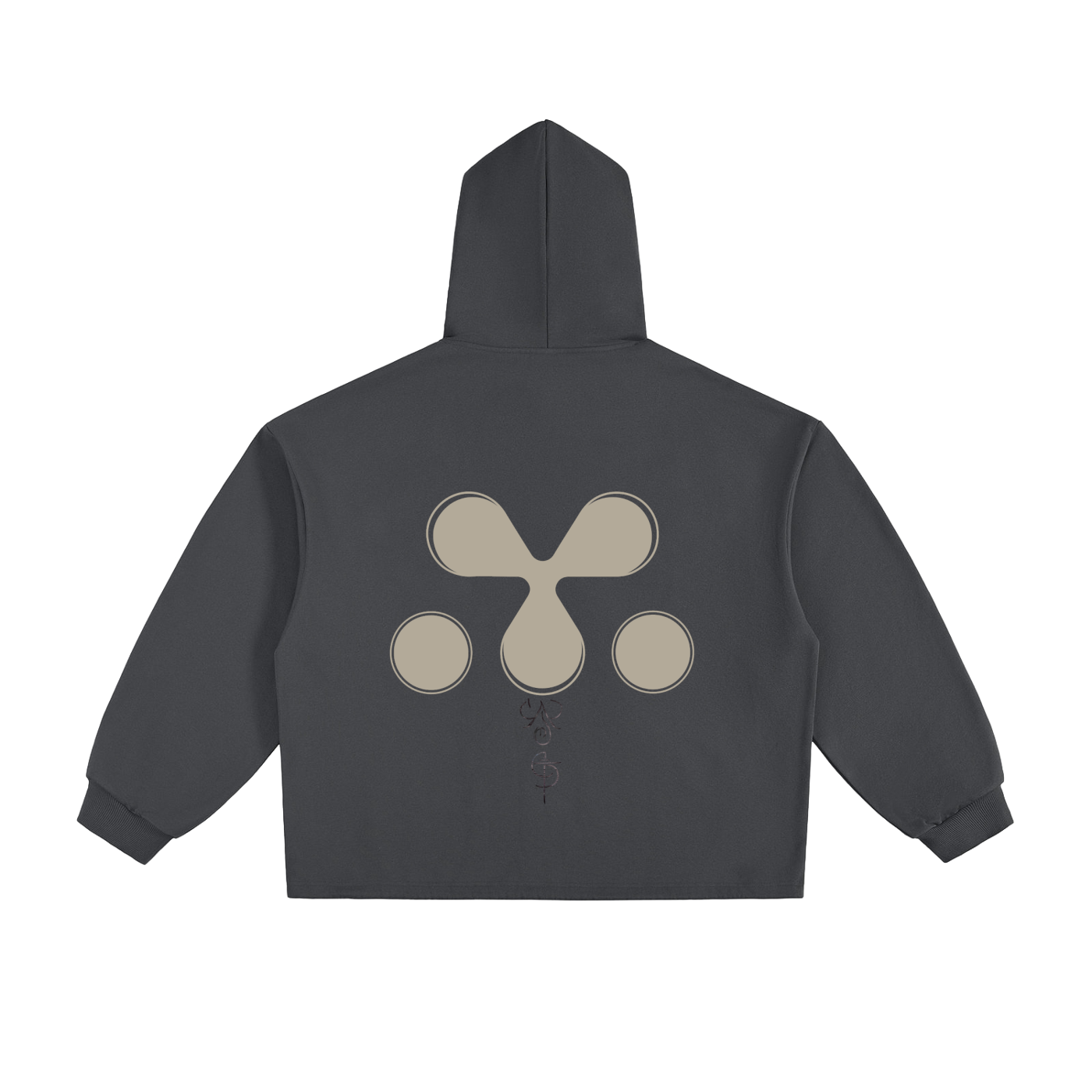 FORESEER Drawstring Hem Hoodie, view 4 - M3 Studios Houston streetwear