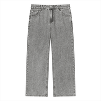 Men's Straight Leg Jeans, view 3, M3 Studios Houston streetwear. Part of the M3 Studios 2026 streetwear collection, Houston streetwear. From M3 Studios, recording and creative studio in Spring TX serving Houston, Magnolia, Aldine, and The Woodlands. Shop online at metamusicmedia.com. M3 Studios, a brand of Meta Music Media Inc.