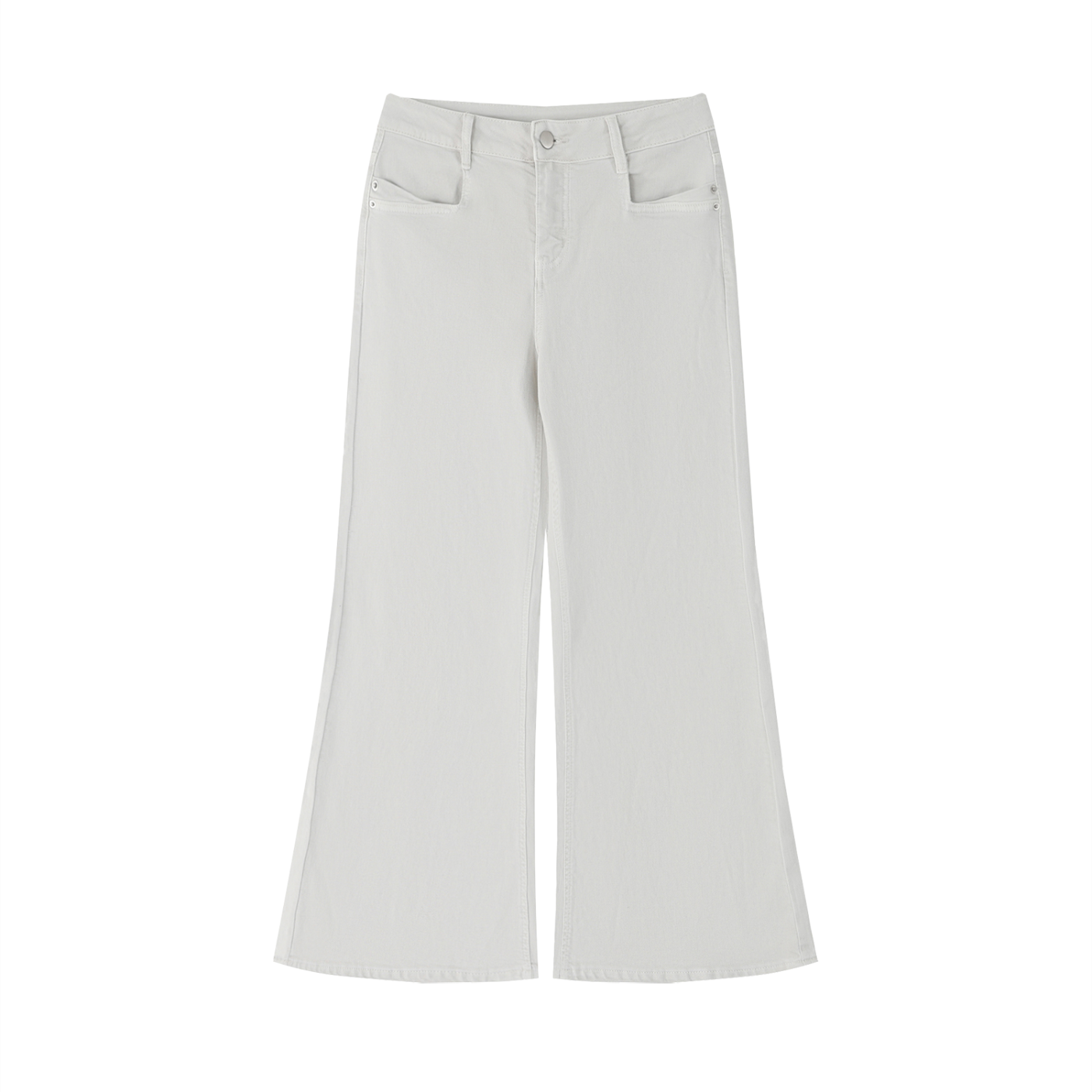 Women's Flared Jeans, vintage wash flared jeans - M3 Studios Houston streetwear