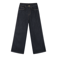 Women's Straight Leg Denim Jeans, straight leg denim, M3 Studios Houston streetwear. Part of the M3 Studios 2026 streetwear collection, Houston streetwear. From M3 Studios, recording and creative studio in Spring TX serving Houston, Jersey Village, Magnolia, and Aldine. Shop online at metamusicmedia.com. M3 Studios, a brand of Meta Music Media Inc.
