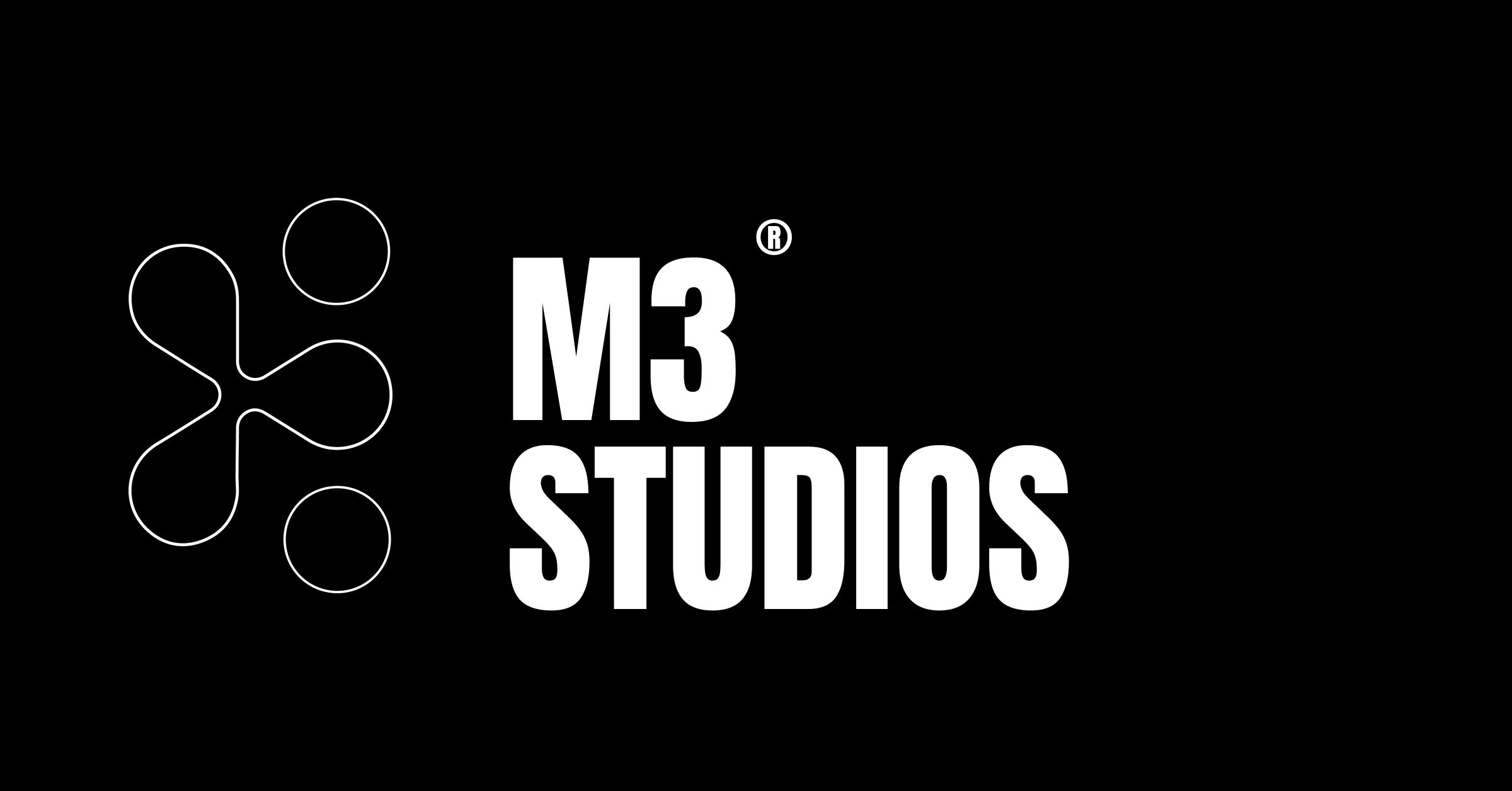 M3 Studios wordmark on black for the Animated Visualizer service, motion graphics and visual production studio in Spring TX serving Houston. Professional visual production studio offering web design, brand identity, motion graphics, video editing, photography, and EPK design. Proudly serving Aldine, The Woodlands, Klein, Tomball in the north Houston metro. Book online at metamusicmedia.com. M3 Studios, a brand of Meta Music Media Inc.
