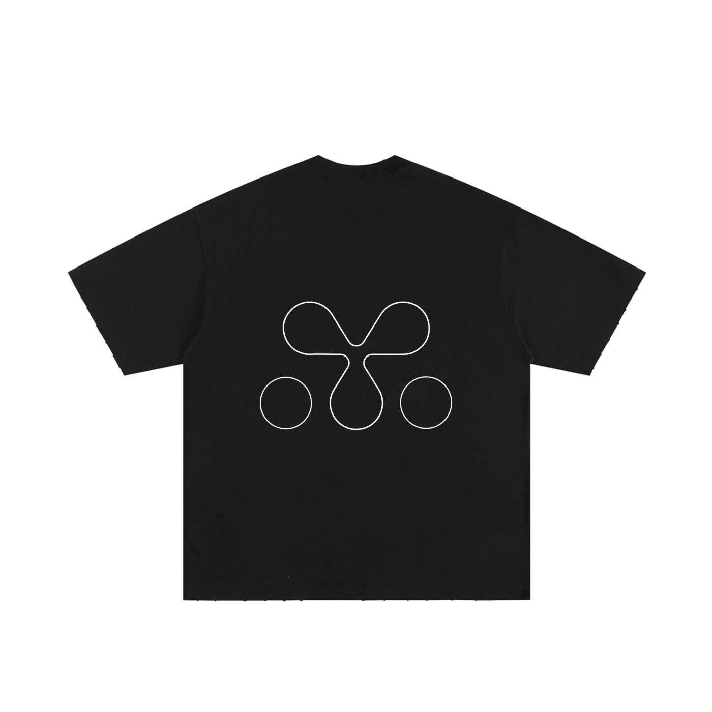 Black Shirt, view 2 - M3 Studios Houston streetwear