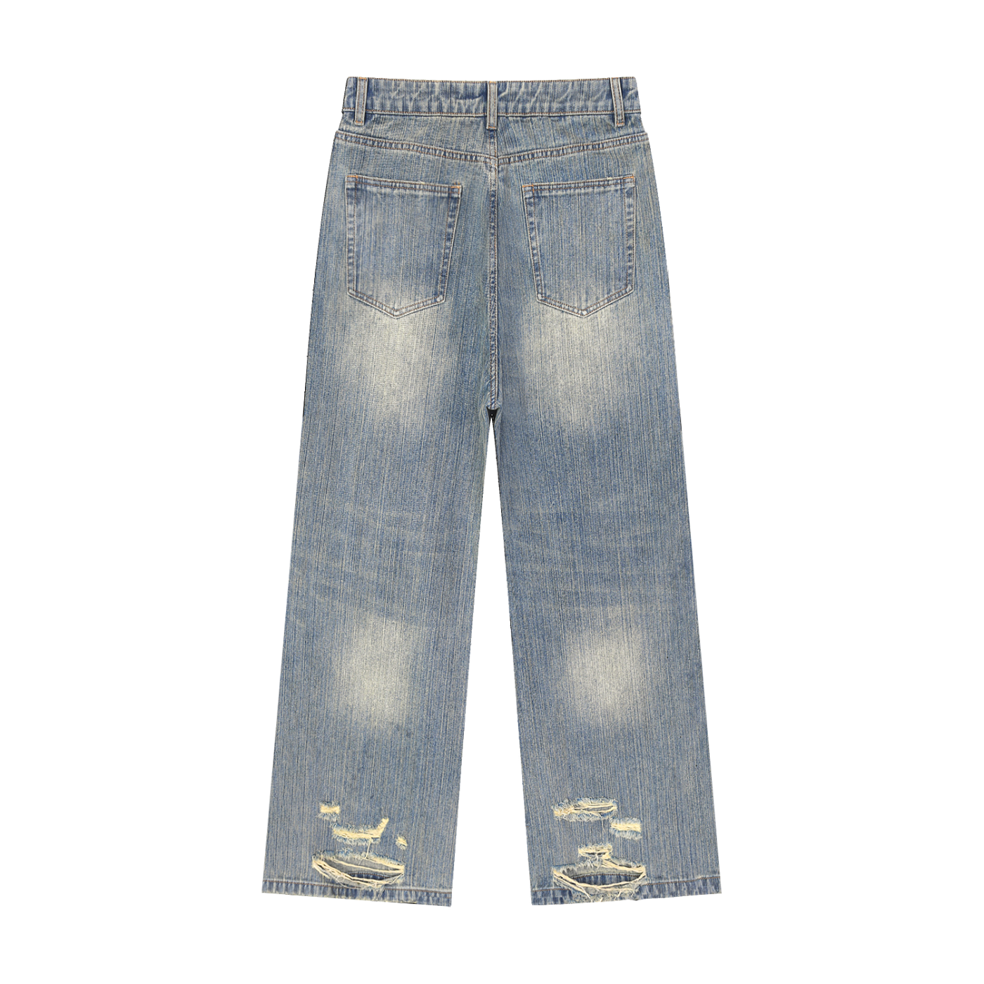 Men's Vintage Blue Jeans, view 2 - M3 Studios Houston streetwear
