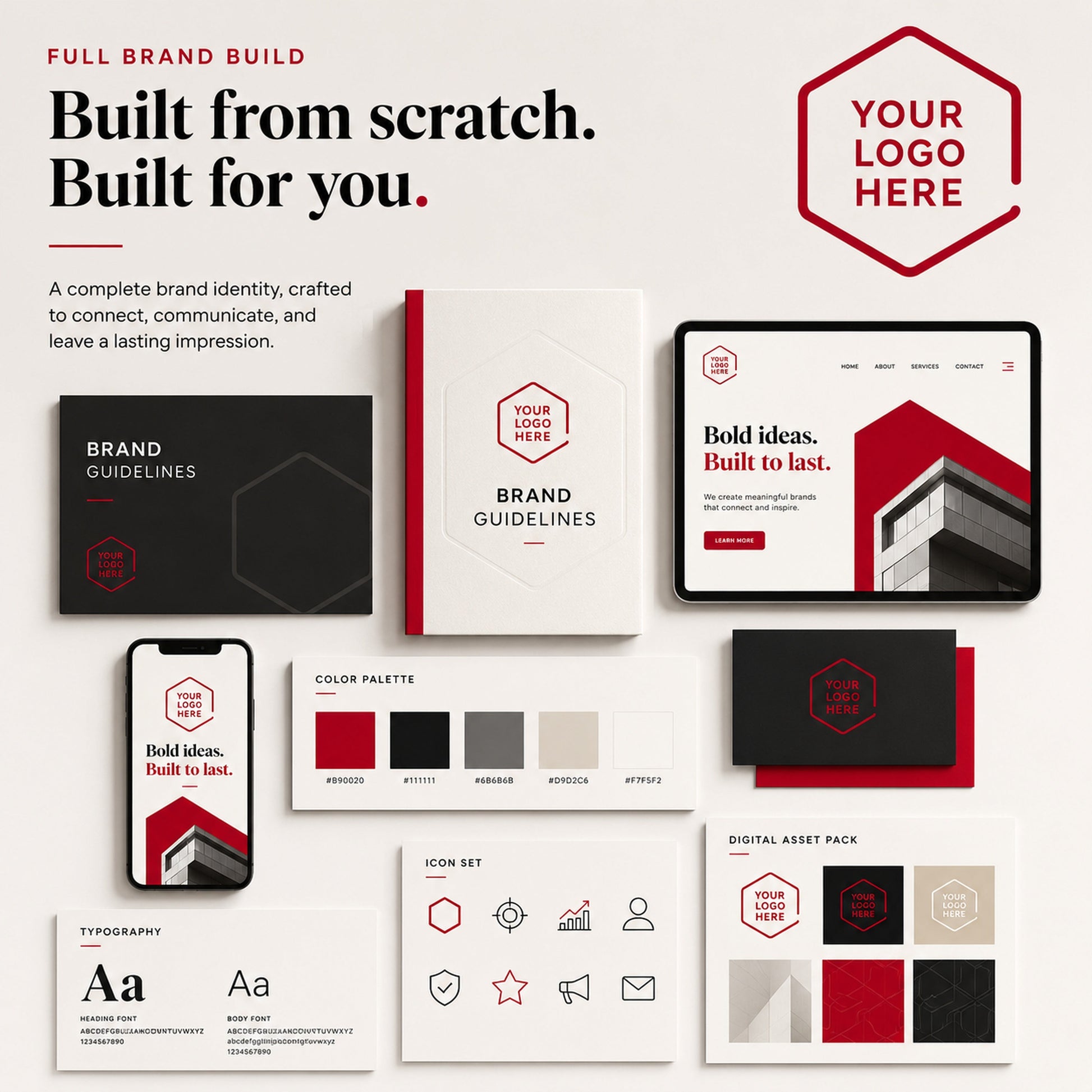 Complete Brand Identity System | M3 Studios at M3 Studios. Professional Houston creative studio offering video production, photography, motion design, 3D rendering, brand identity, and content creator services. Serving Spring, The Woodlands, Klein, Tomball, Cypress, Champions, Jersey Village, Old Town Spring, Greenspoint, Greater Inwood, and Houston metro. Book online at metamusicmedia.com. M3 Studios, a brand of Meta Music Media Inc.