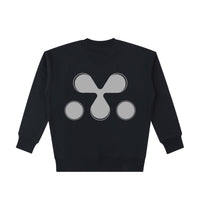 Black Crew Neck Sweatshirt, view 2 - M3 Studios Houston streetwear
