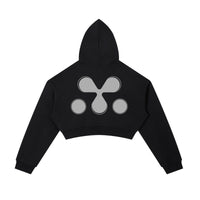 Cropped Zip-Up Hoodie, view 2 - M3 Studios Houston streetwear