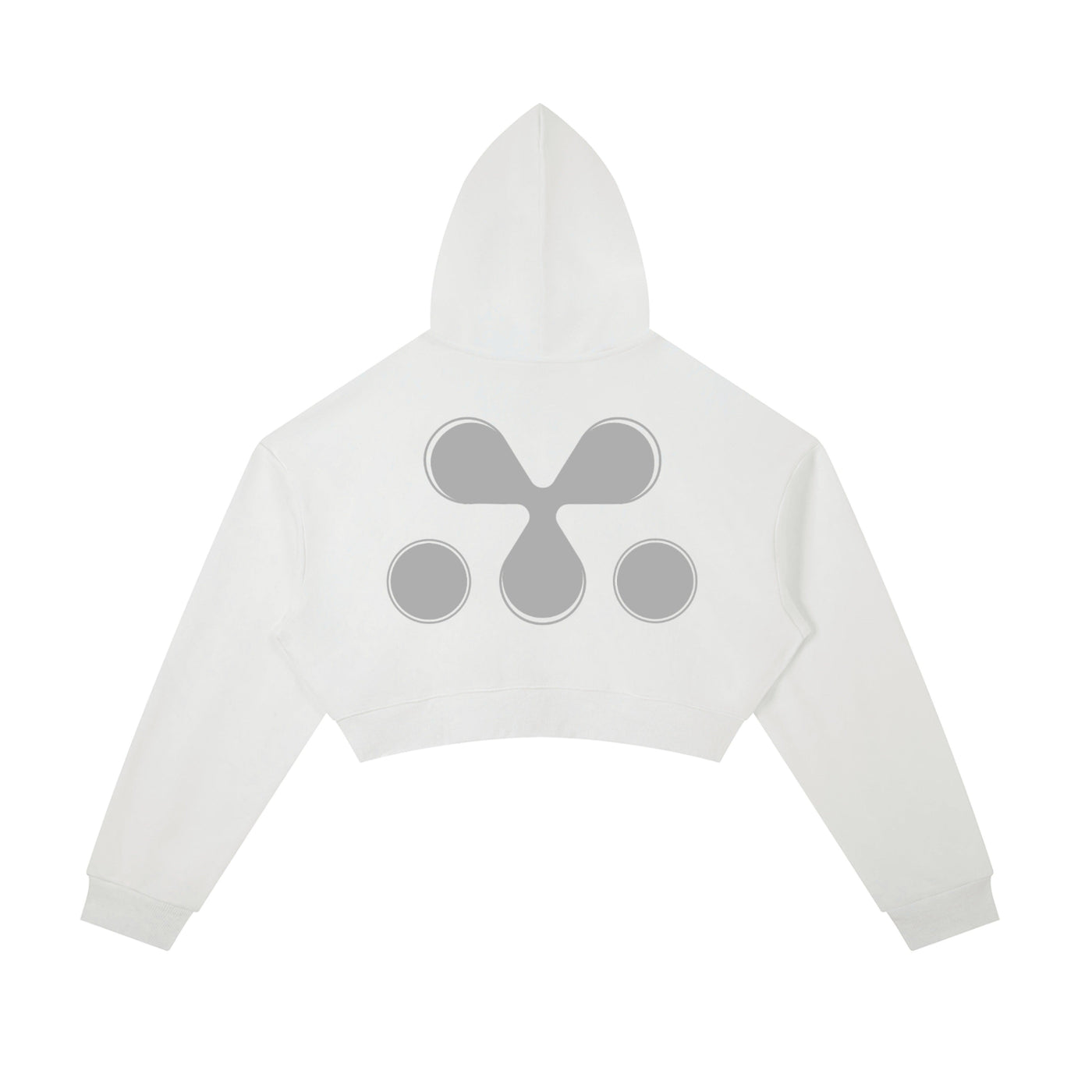 Cropped Zip-Up Hoodie, view 4 - M3 Studios Houston streetwear