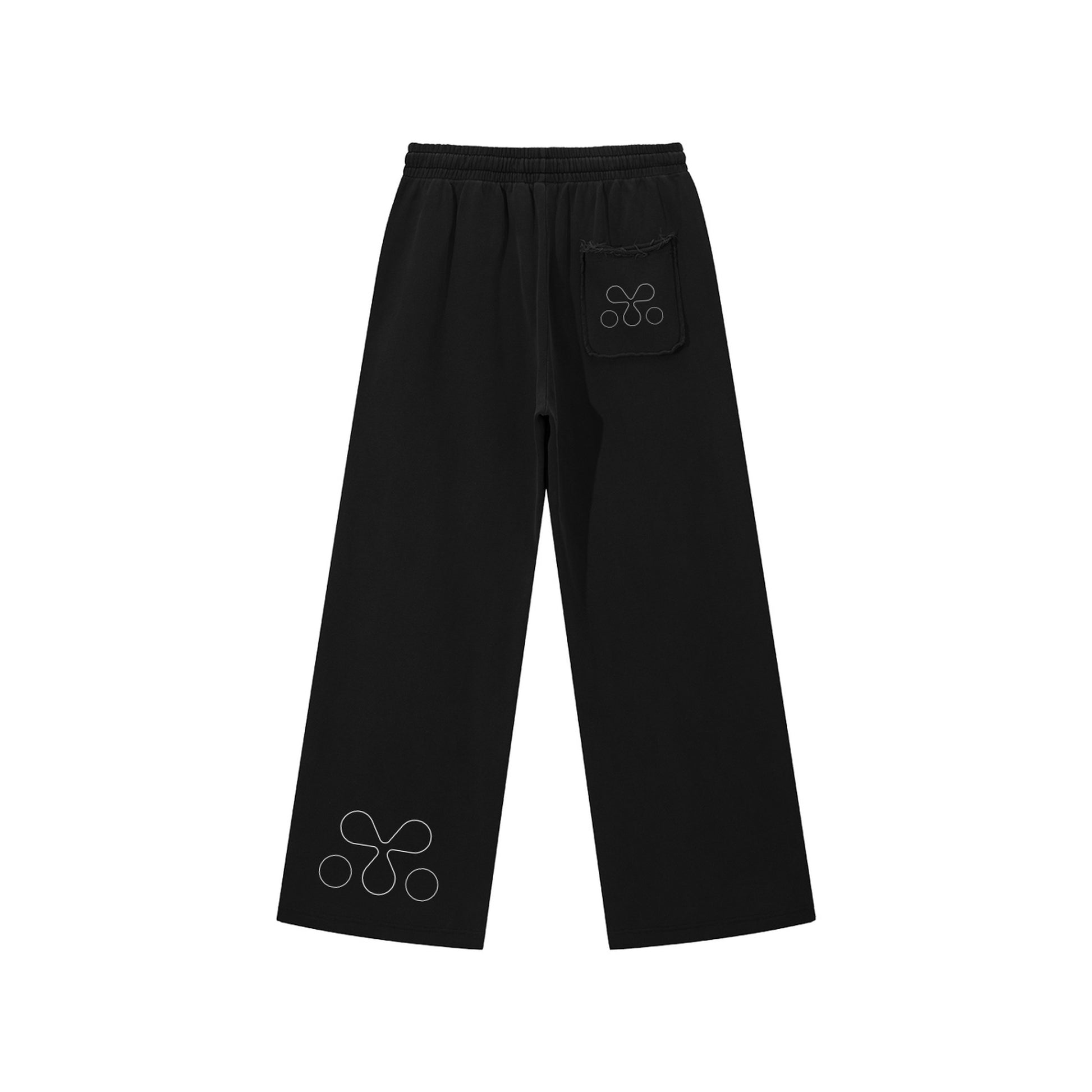Black Sweatpants, view 2 - M3 Studios Houston streetwear