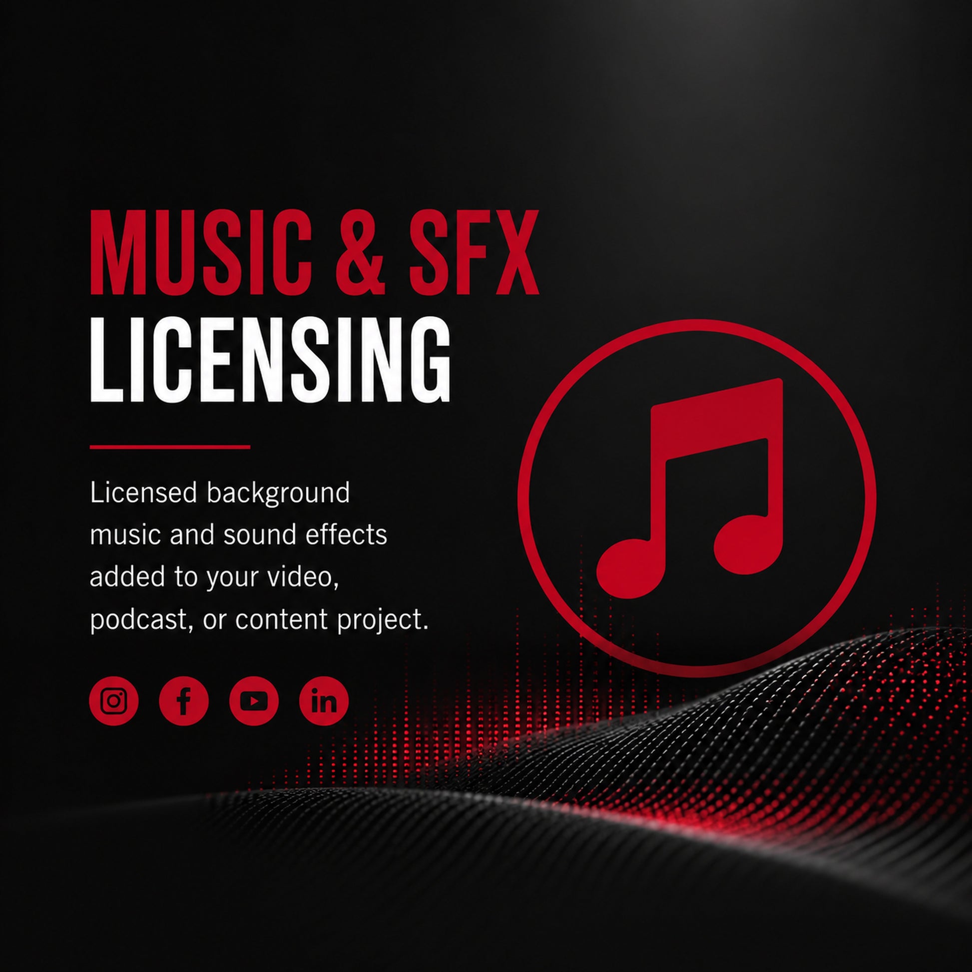 Music and SFX Licensing | M3 Studios at M3 Studios. Professional Houston recording studio offering recording, mixing, mastering, beat production, audio post-production, voice over, podcast editing. Serving Spring, The Woodlands, Klein, Tomball, Cypress, Champions. Book online at metamusicmedia.com. M3 Studios, a brand of Meta Music Media Inc.