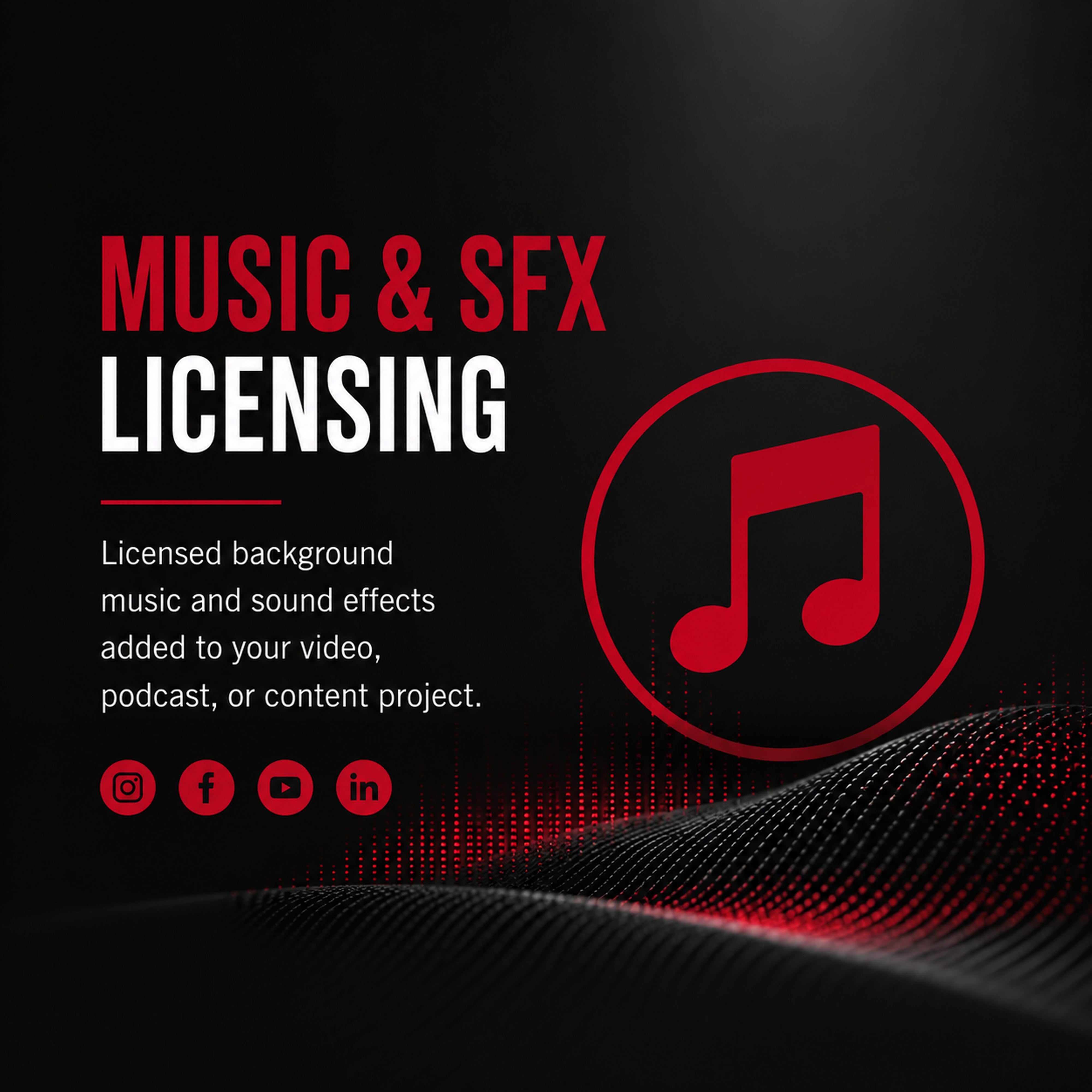 Music and SFX Licensing | M3 Studios at M3 Studios. Professional Houston recording studio offering recording, mixing, mastering, beat production, audio post-production, voice over, podcast editing. Serving Spring, The Woodlands, Klein, Tomball, Cypress, Champions. Book online at metamusicmedia.com. M3 Studios, a brand of Meta Music Media Inc.