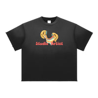 Studio Artist Sun Fade T Shirt, sun-fade tee - M3 Studios Houston streetwear