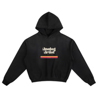 Analog Artist oversized hoodie, black sun-fade - M3 Studios Houston streetwear