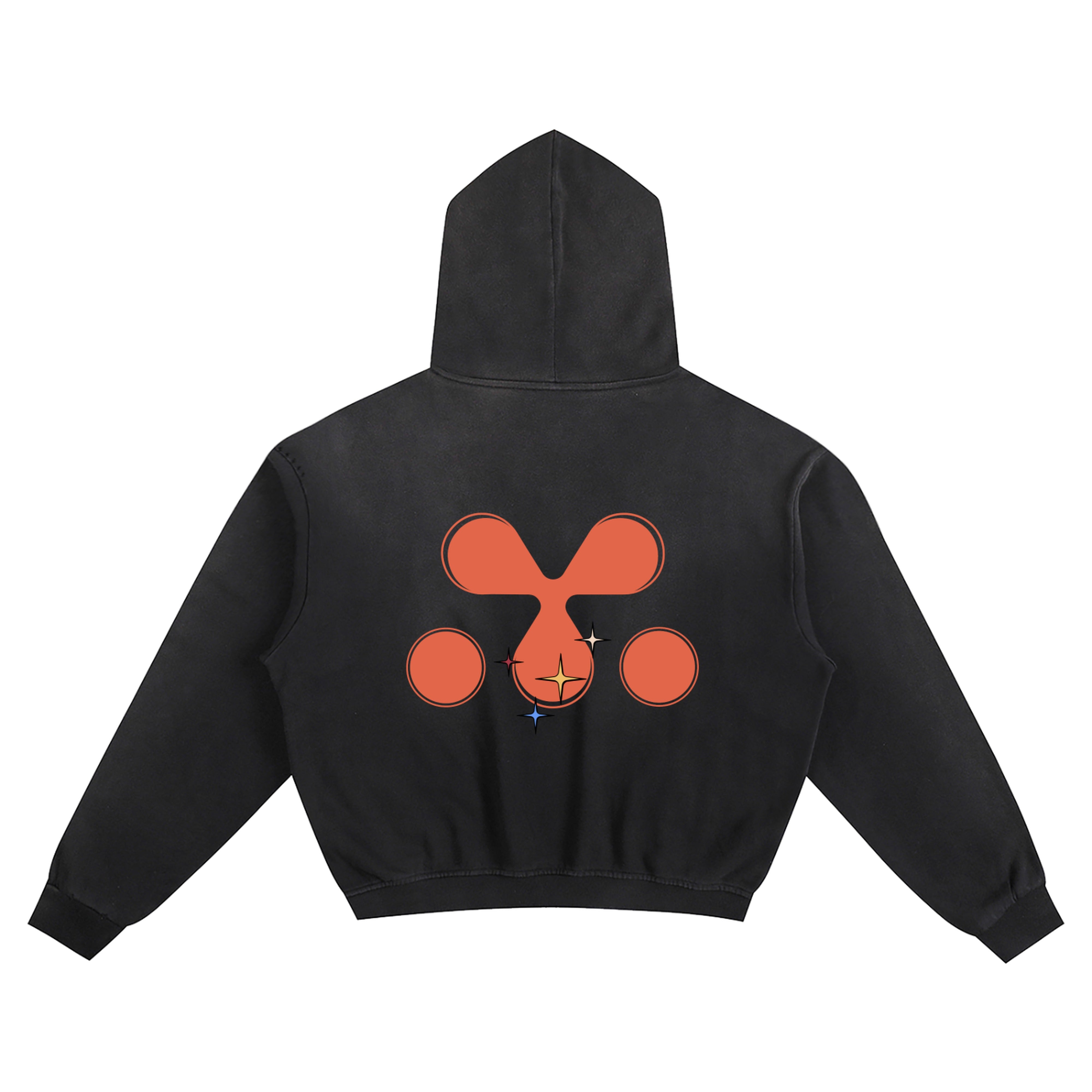 Analog Artist Boxy Hoodie, view 2 - M3 Studios Houston streetwear