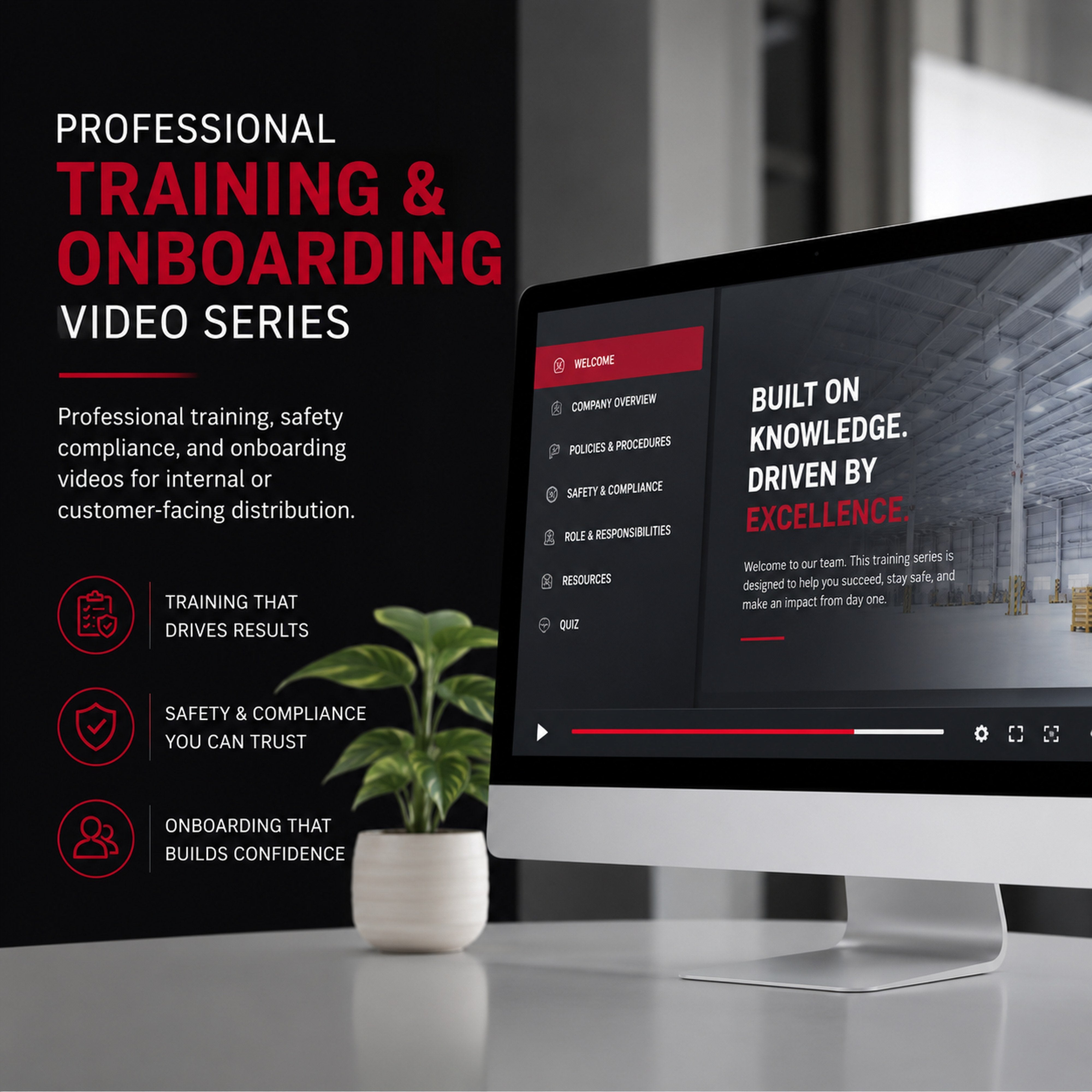 Training & Onboarding Video Series at M3 Studios. Professional Houston creative studio offering video production, photography, motion design, 3D rendering, brand identity, and content creator services. Serving Spring, The Woodlands, Klein, Tomball, Cypress, Champions, Jersey Village, Old Town Spring, Greenspoint, Greater Inwood, and Houston metro. Book online at metamusicmedia.com. M3 Studios, a brand of Meta Music Media Inc.