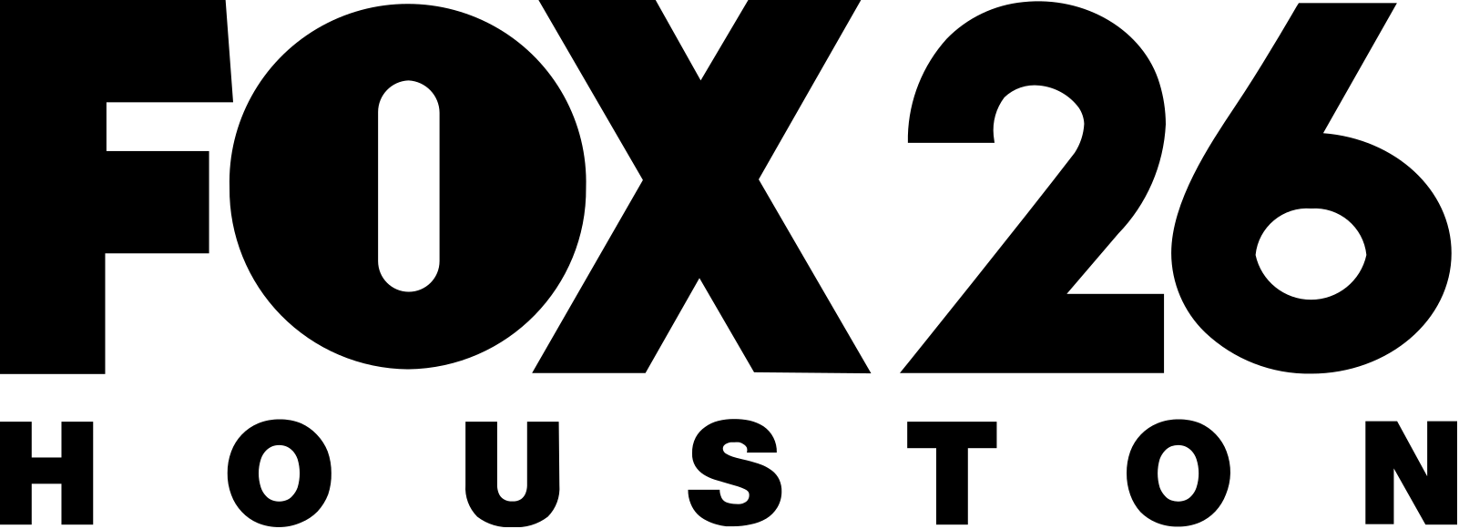 FOX 26 Houston logo, broadcast client of M3 Studios, audio post-production studio Spring TX serving Houston